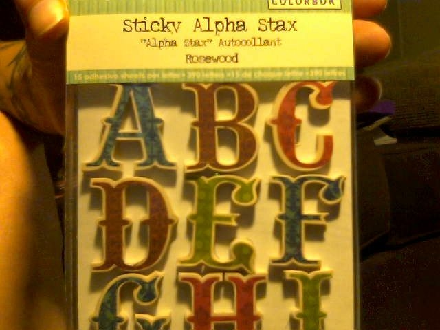 Colorbok Alpha Stax