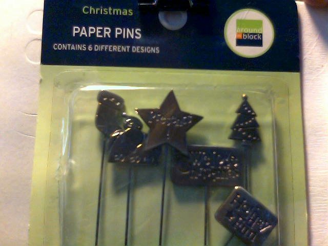 Around the Block Paper Pins