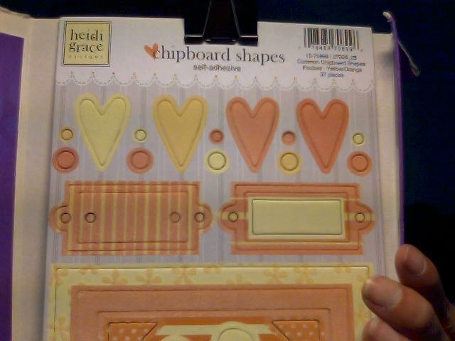 Heidi Grace Chipboard Shapes