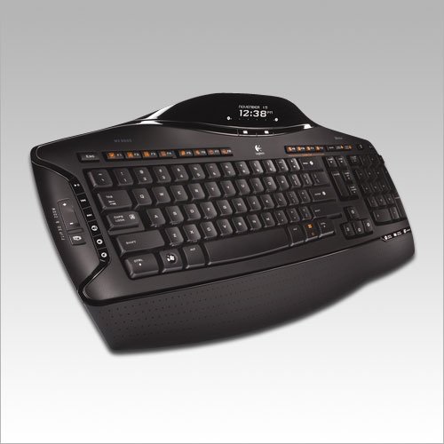 Logitech Cordless Desktop MX 5500 Revolution, Bluetooth, Rechargeable Laser Mouse, Keyboard