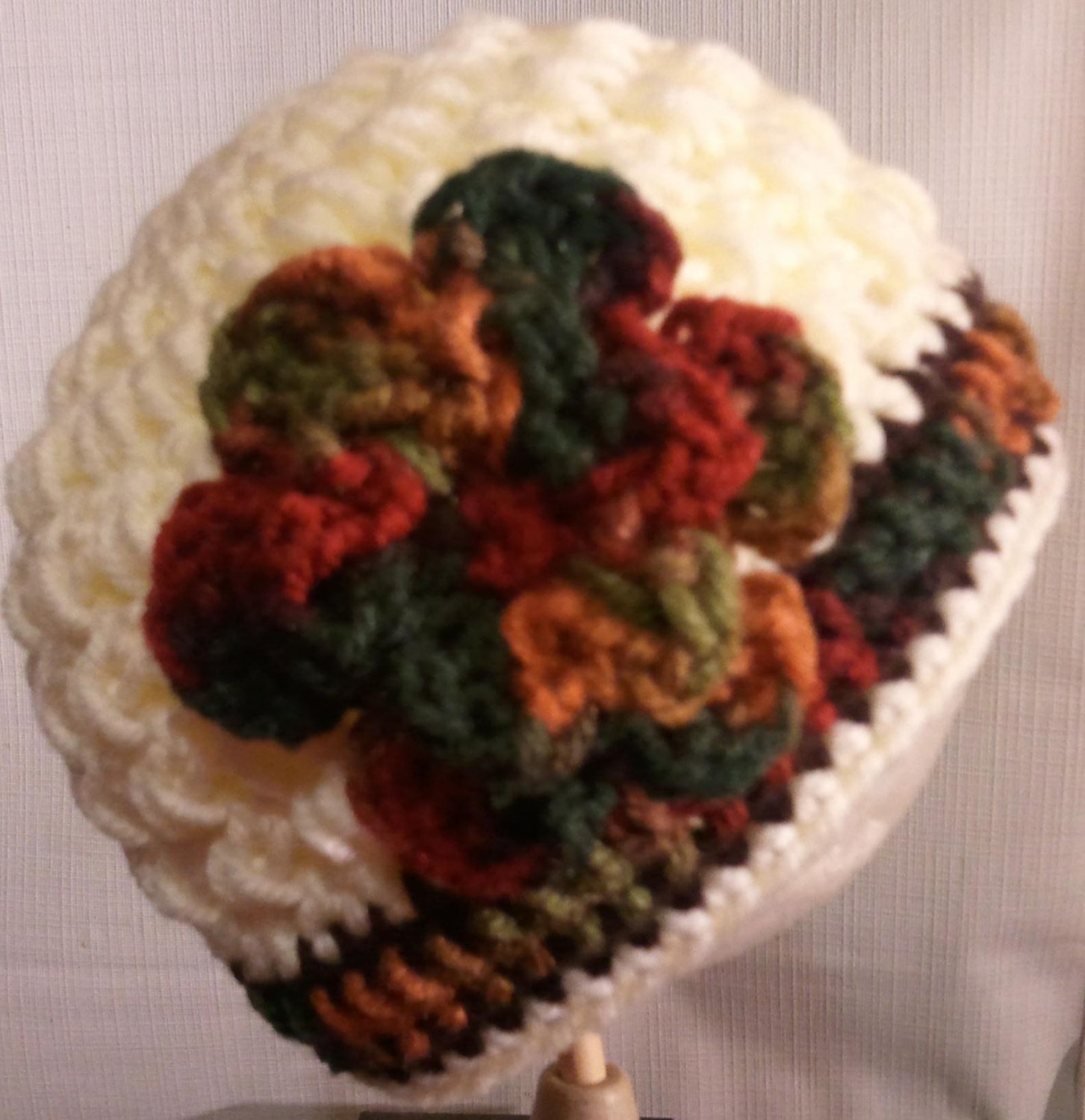 autumn crochet baby girl hat u pick size