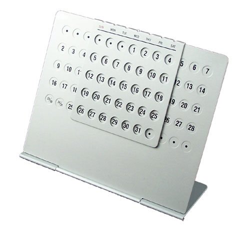 Aluminium Calendar