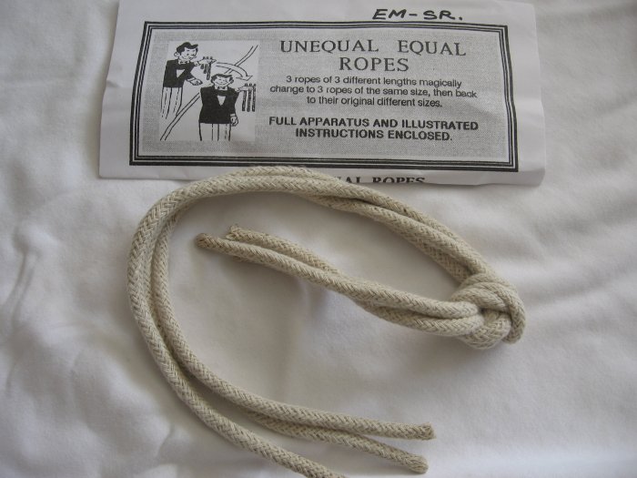 Equal Unequal Ropes