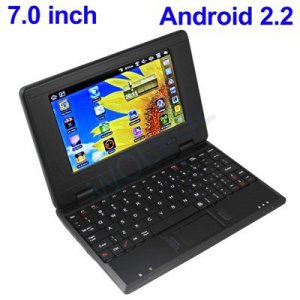 7inch Android Tablet BLACK Laptop Netbook Installed WiFi 4gb/256mb (Pouch Case, Charger, Mouse)