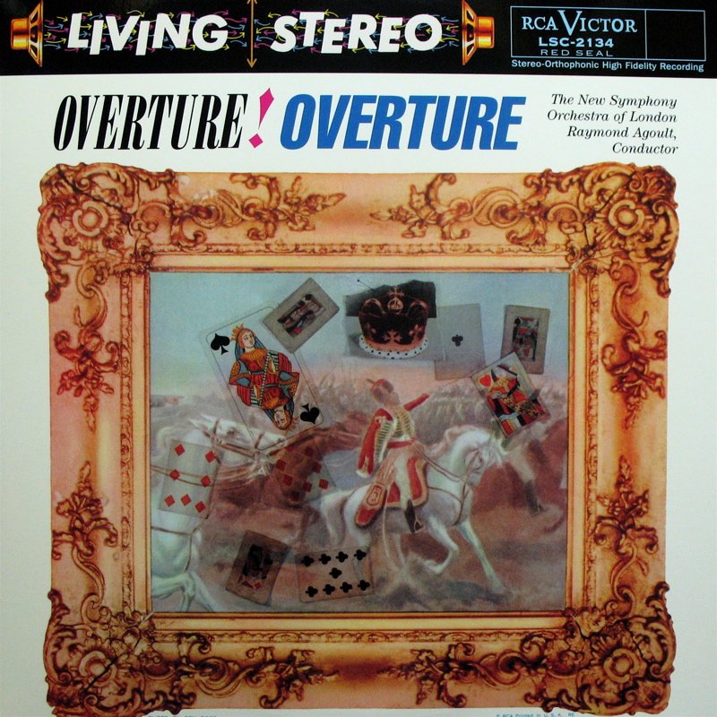 OVERTURE! OVERTURE! Agoult VON SUPPÉ RCA/Classic LSC-2134 (NM/NM) 180g LP