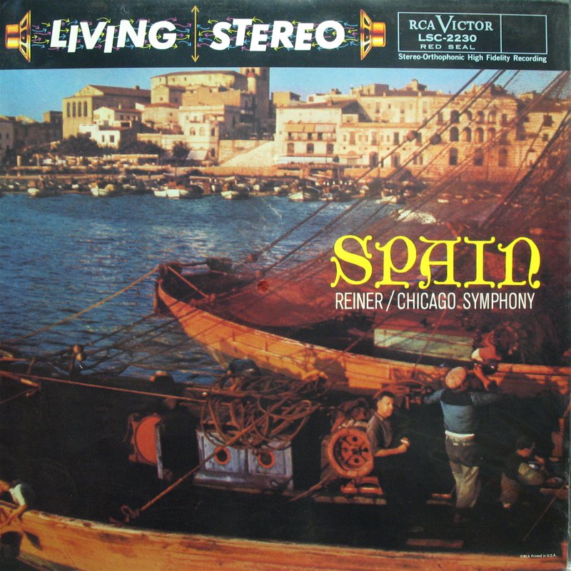 SPAIN Fritz Reiner CSO RCA/Classic LSC-2230 NEW & SEALED 180g LP