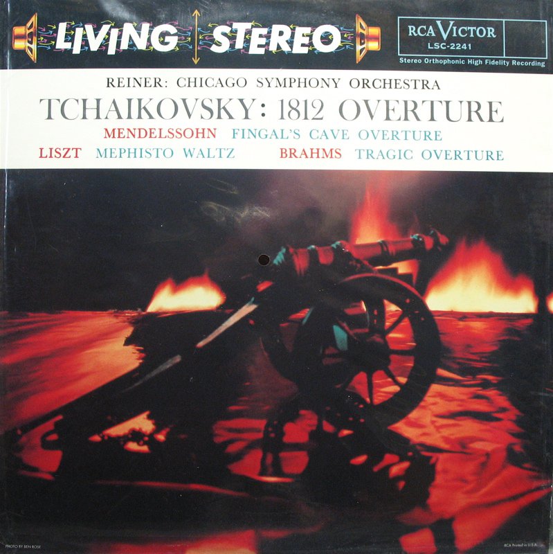 TCHAIKOVSKY 1812 Overture REINER RCA/Classic LSC-2241 NEW & SEALED 180g LP