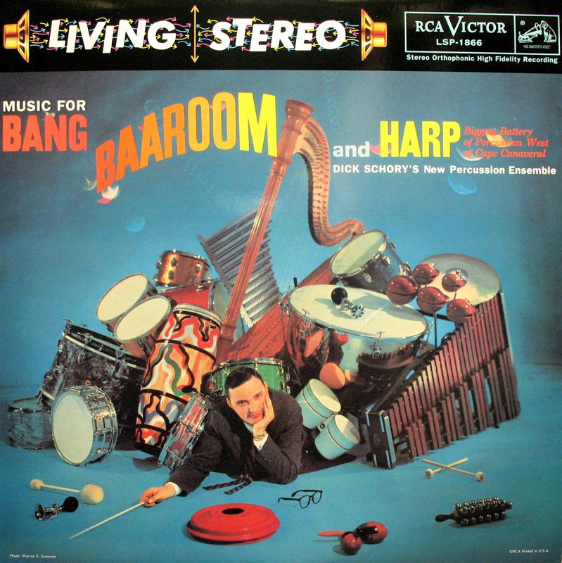 DICK SCHORY Music For Bang Baaroom and Harp RCA/Classic LSP-1866 New & Sealed 180 gram Vinyl LP