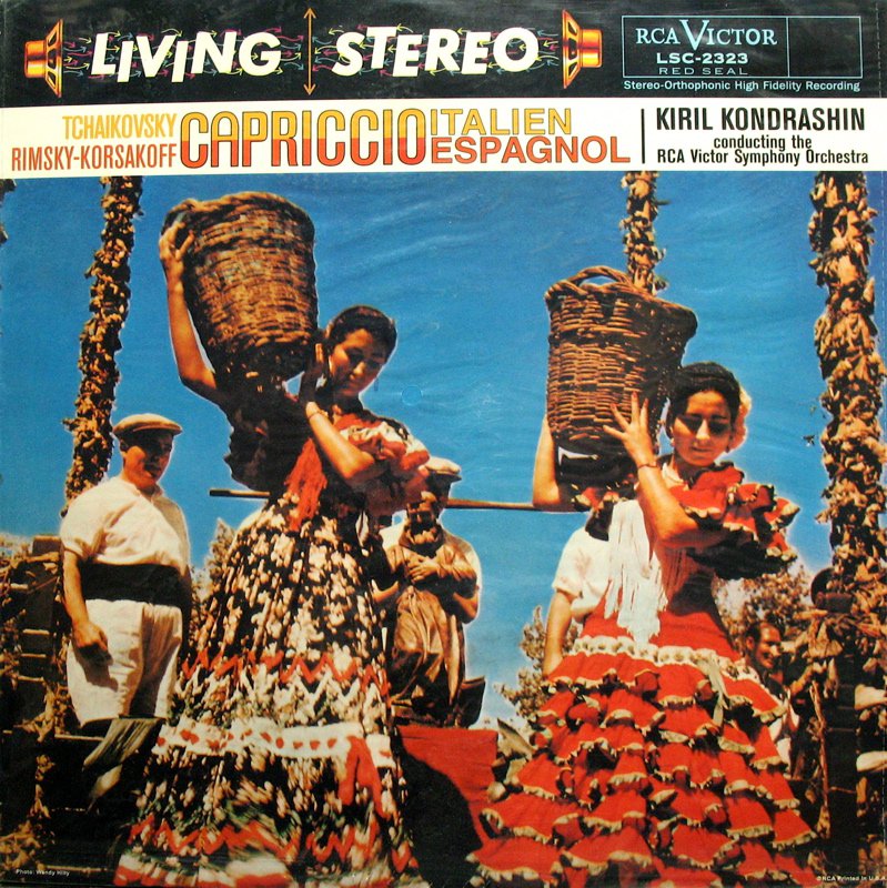 TCHAIKOVSKY Capriccio Italien RIMSKY-KORSAKOFF RCA/Classic LSC-2323 NEW & SEALED 180g LP