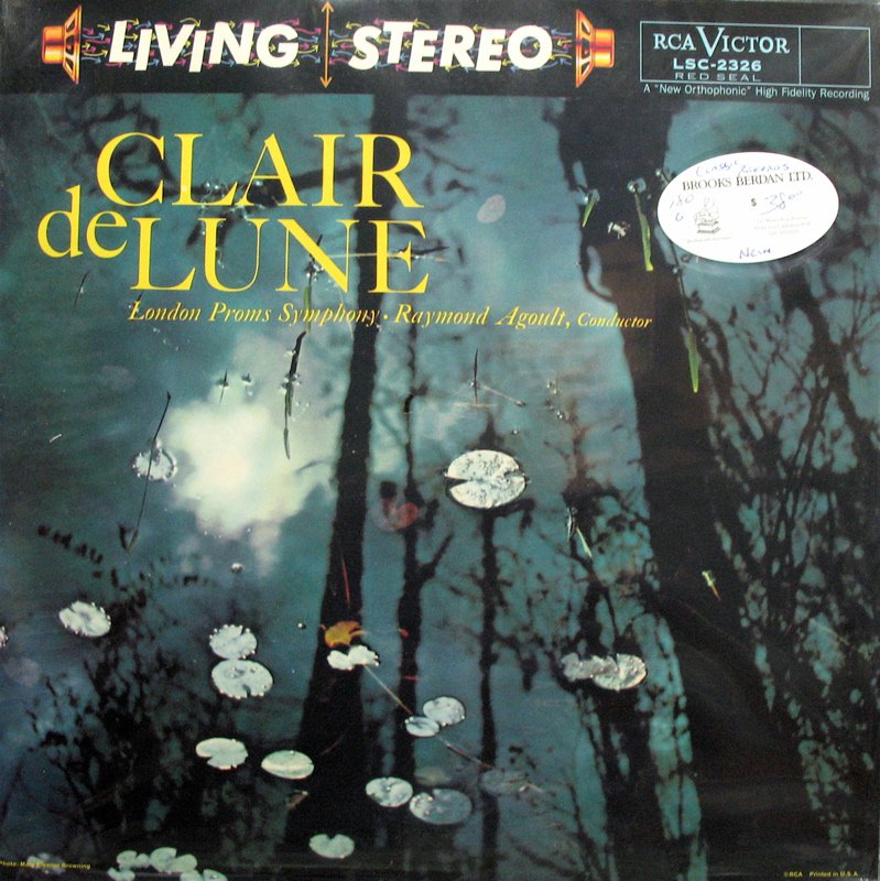 CLAIR de LUNE Agoult KENNETH WILKINSON RCA/Classic LSC-2326 NEW & SEALED 180g LP
