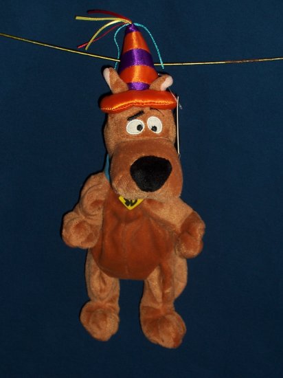 Birthday Hat Scooby Doo Bean Bag from WB Studio Store FREE SHIPPING