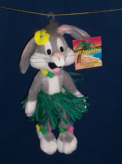 Hula Hawaii Bugs Bunny Bean Bag from WB Studio Store FREE SHIPPING