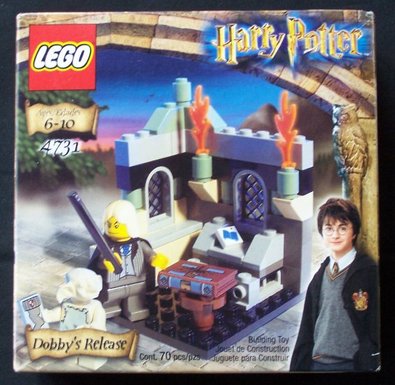Lego 4731 Dobby's Release from Harry Potter UNOPENED. FREE SHIPPING