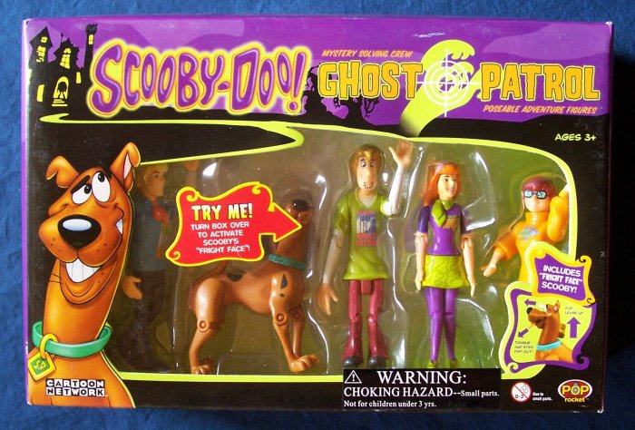 Scooby Doo Ghost Patrol Figures - Fred Scooby Shaggy Daphne & Velma FREE SHIPPING