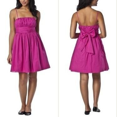 NWT Luella Bartley for Target 50s Retro Hot Fuschia Pink Full Party Dress 7 XS/S