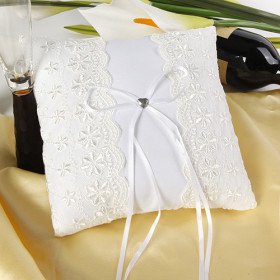 The Spring Floral Ring Pillow
