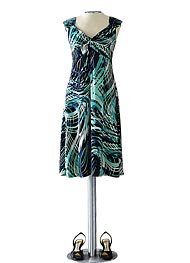Tiana B Swirl Print Dress