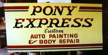 4' x 8' HAND PAINTED sign - LOCAL PICK-UP ONLY