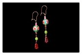 Green Charmante Earrings