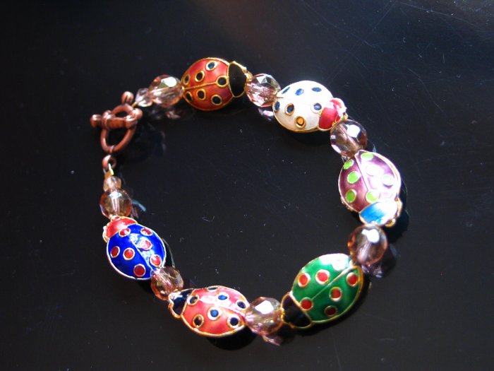 The Ladybug Ball Bracelet