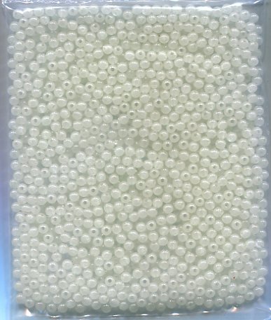 Size 4mm Glow in The Dark Plastic Beads 1000 Count