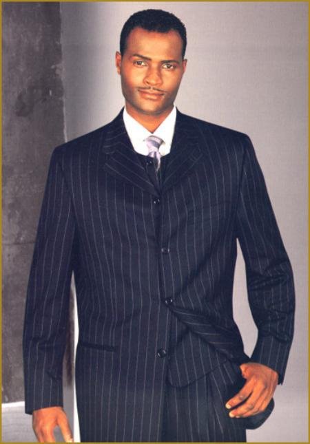 4 Buttons 34 Inch Jacket Vested Comes With Wide Leg Pants