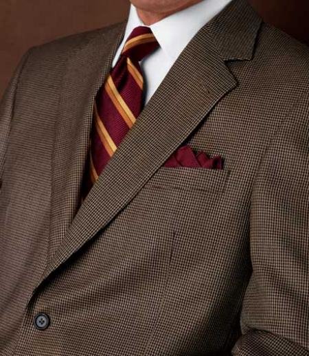 Navy Blue Muted Mini Pinstripe 140's Wool 2 Button Pleated Pants No Vent