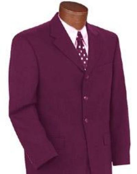 Alberto Brand New Burgundy Color Suit