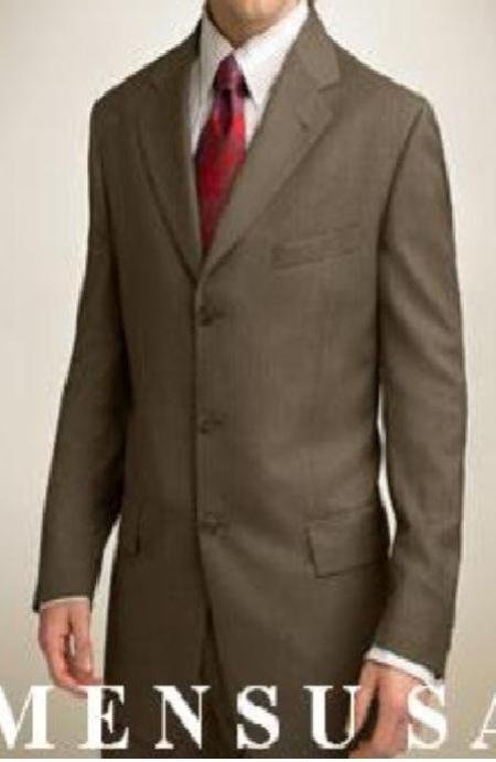light weight Signature Gold Series Dark Olive Green Made with premeier quality italian fabric suit