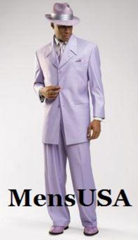 Beautiful Mens Lavender Fashion Dress With Nice Cut Smooth Soft Fabric