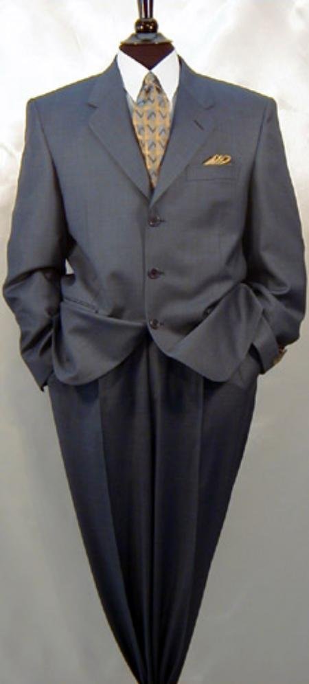 Signature Gold SLk2 Darkest Charcoal Gray Almost Black~Navy Flaver 3 Button