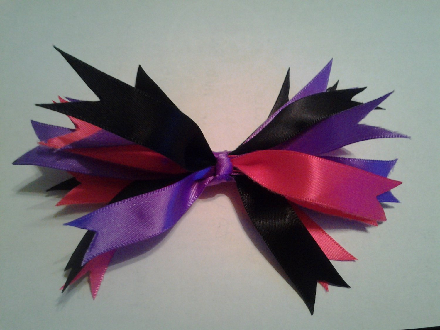 6 inch Pink Black and Purple