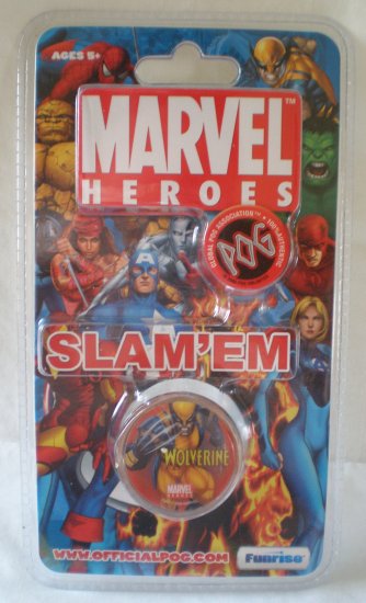 POG MARVEL HEROES SLAM'EM (METAL SLAMMER) - WOLVERINE