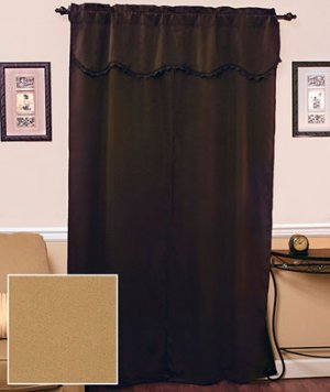 5-Pc. Blackout Curtain Set (Gold)