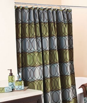 Orbit Reversible Shower Curtain