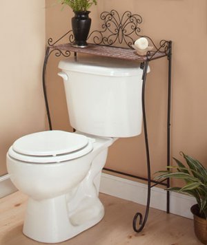 Butterfly Over-the-Toilet Storage Bathroom Collection