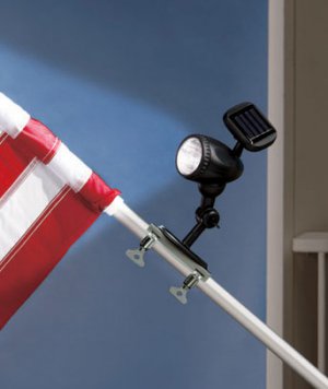Solar LED Flag Pole Light
