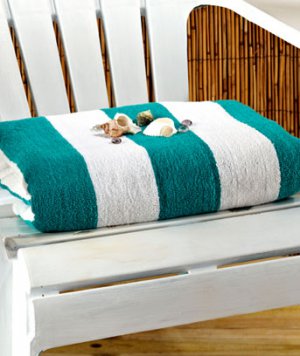 Jade 50" x 70" Cabana Towel for Two