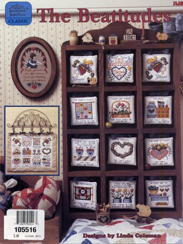 The Beatitudes Cross Stitch Leaflet Country and Mini Quilt Motifs Pattern