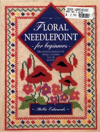 Floral Needlepoint for Beginners Book