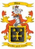 Allen Coat of Arms in Cross Stitch