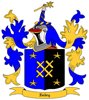 Bailey Coat of Arms in Cross Stitch
