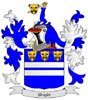 Wright Coat of Arms in Cross Stitch