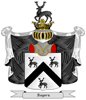 Rogers Coat of Arms in Cross Stitch