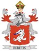 Roberts Coat of Arms in Cross Stitch