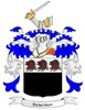 Richardson Coat of Arms in Cross Stitch