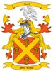 Reed Coat of Arms in Cross Stitch