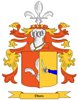 Olsen Coat of Arms in Cross Stitch