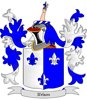 Nelson Coat of Arms in Cross Stitch