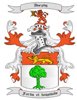 Murphy Coat of Arms in Cross Stitch